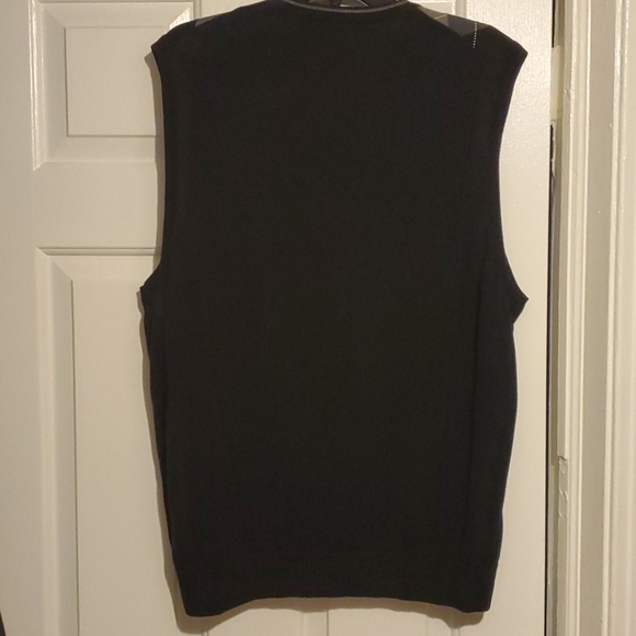 Structure black and gray sweater vest - Picture 3 of 3